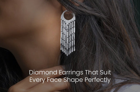 Diamond Earrings That Suit Every Face Shape Perfectly