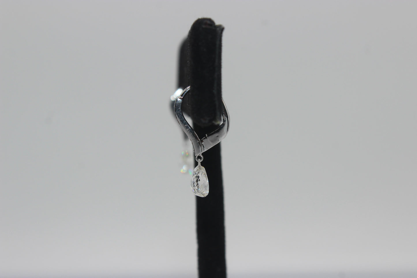 Diamond Briolette Earrings