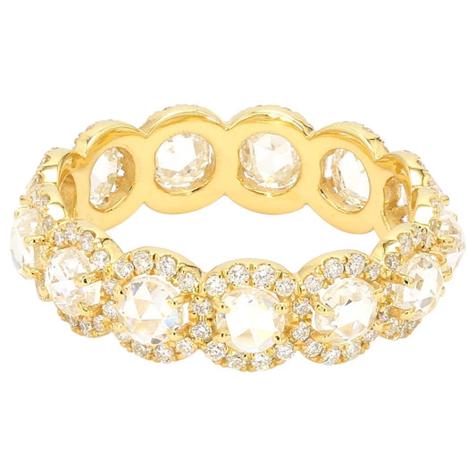 Diamond Rosecut Eternity Ring