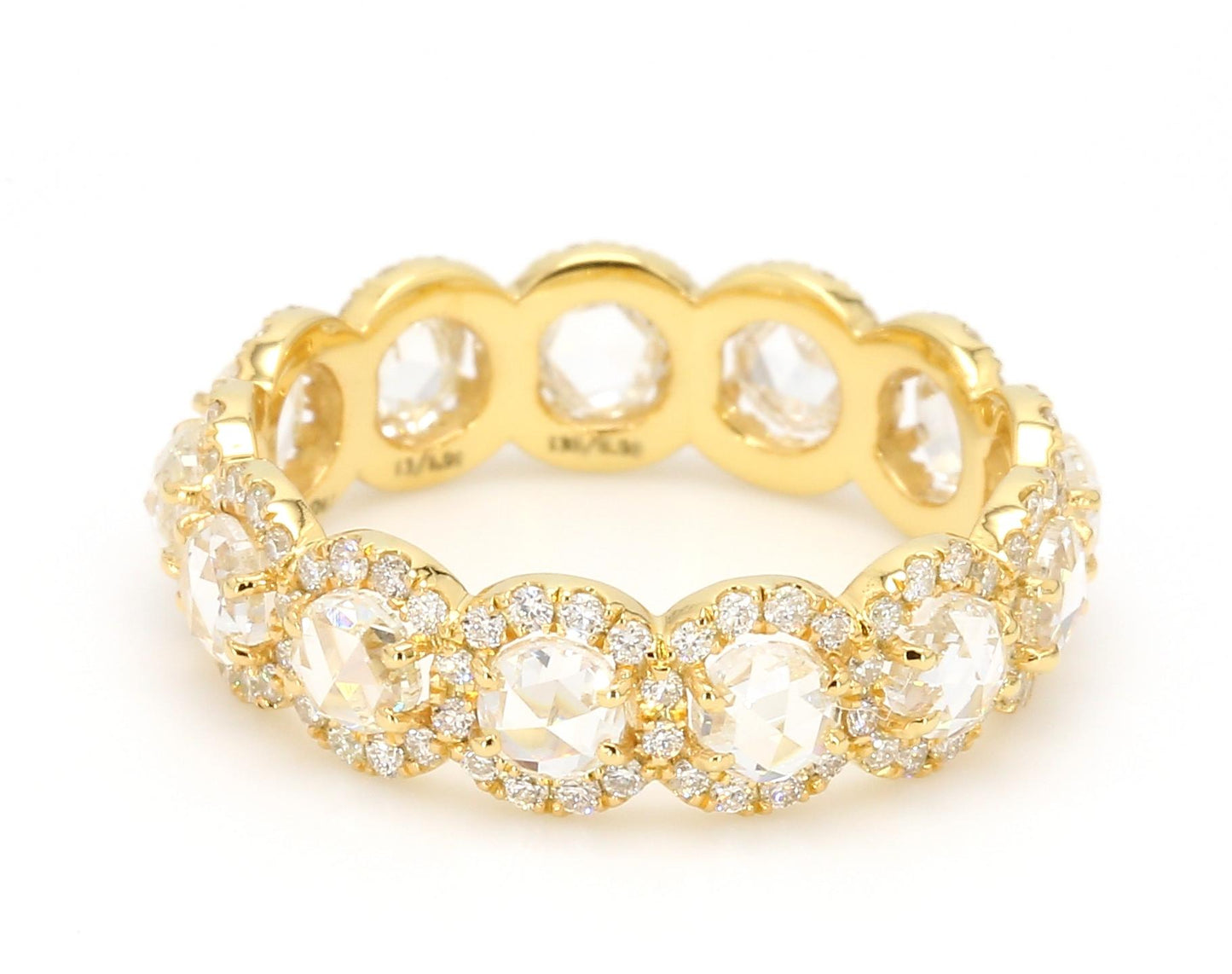 Diamond Rosecut Eternity Ring