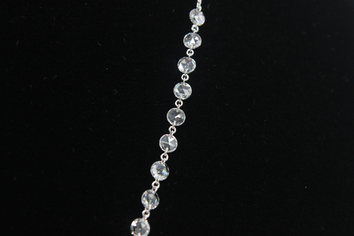 Diamond Rosecut Midway Choker Necklace