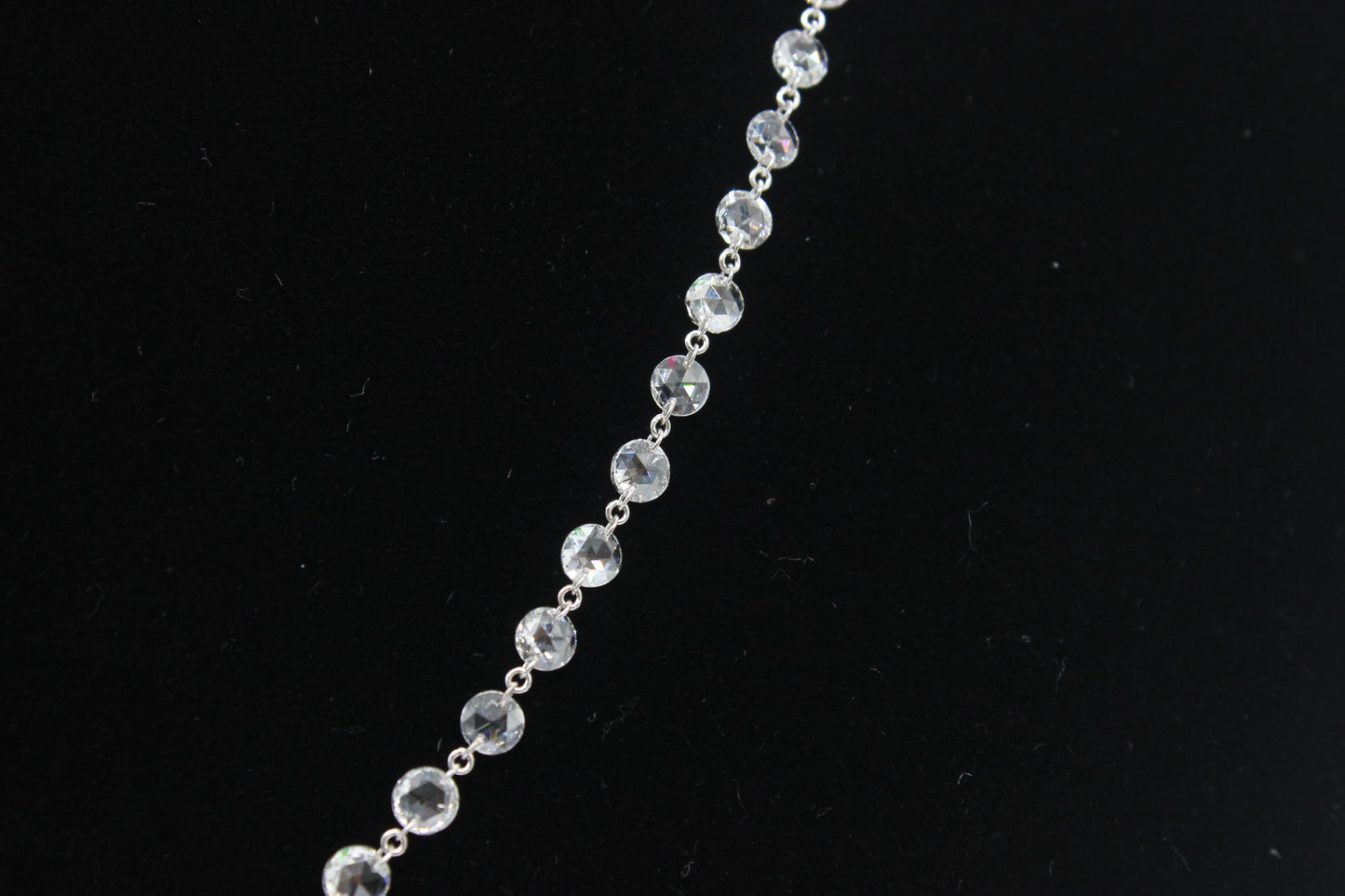 Diamond Rosecut Midway Choker Necklace