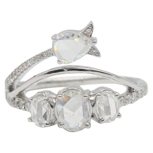 Diamond Rosecut Cocktail Ring