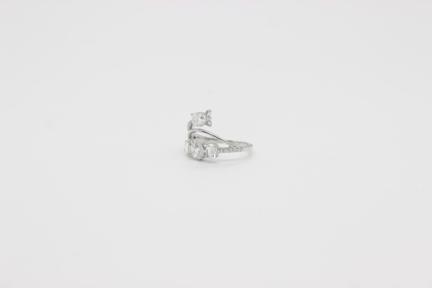 Diamond Rosecut Cocktail Ring