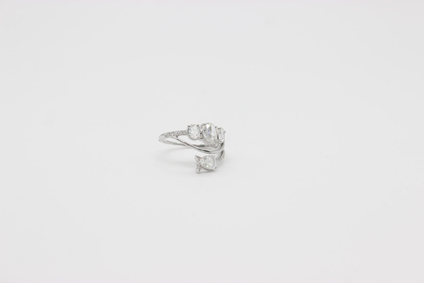Diamond Rosecut Cocktail Ring