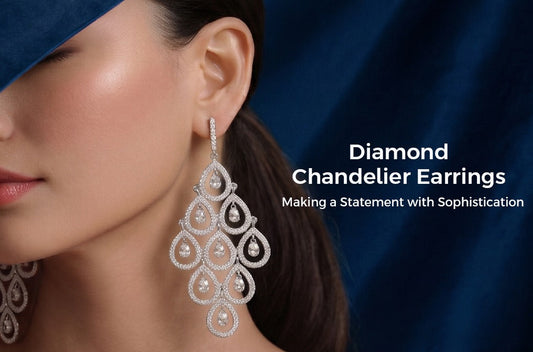 Diamond Chandelier Earrings: Making a Statement with Sophistication