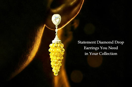 Statement Diamond Drop Earrings You Need in Your Collection