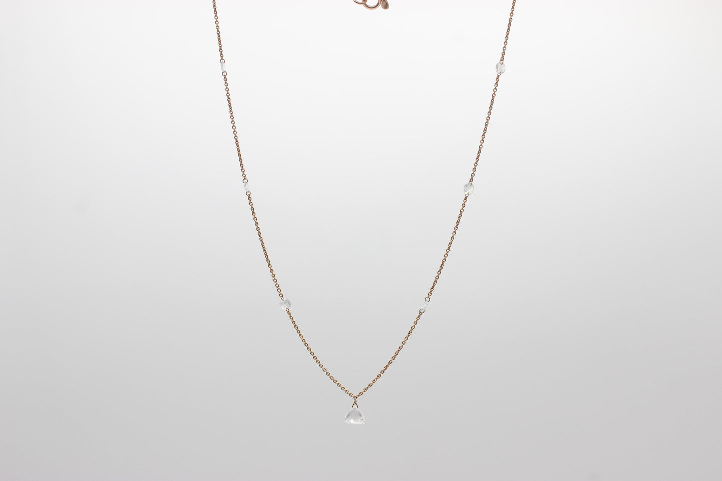 Diamond Rosecut & Taviz Choker Necklace