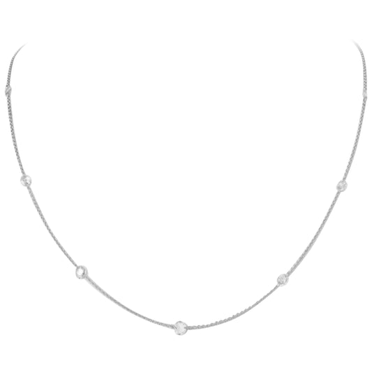 Diamond Rosecut Necklace